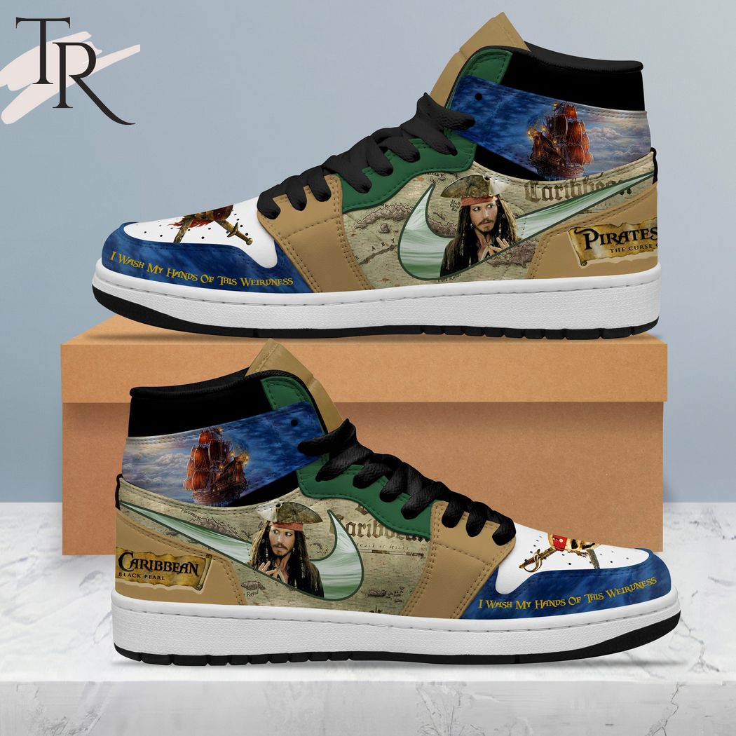 Pirates of the Caribbean I Wash My Hands Of This Weirdness Air Jordan 1, Hightop