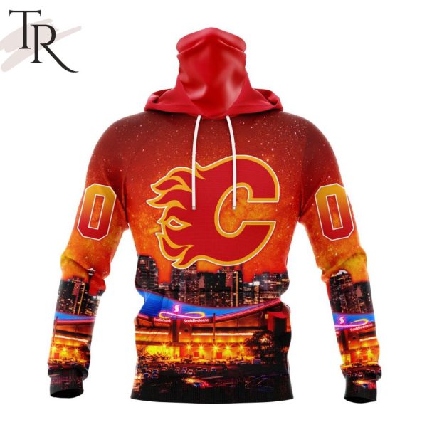 NHL Calgary Flames Special Design With Scotiabank Saddledome Hoodie