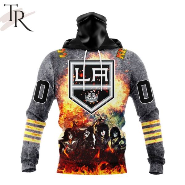 NHL Los Angeles Kings Special Mix KISS Band Design Hoodie