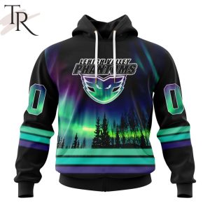AHL Lehigh Valley Phantoms Special Design With Northern Lights Hoodie