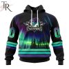AHL Syracuse Crunch Special Design With Northern Lights Hoodie
