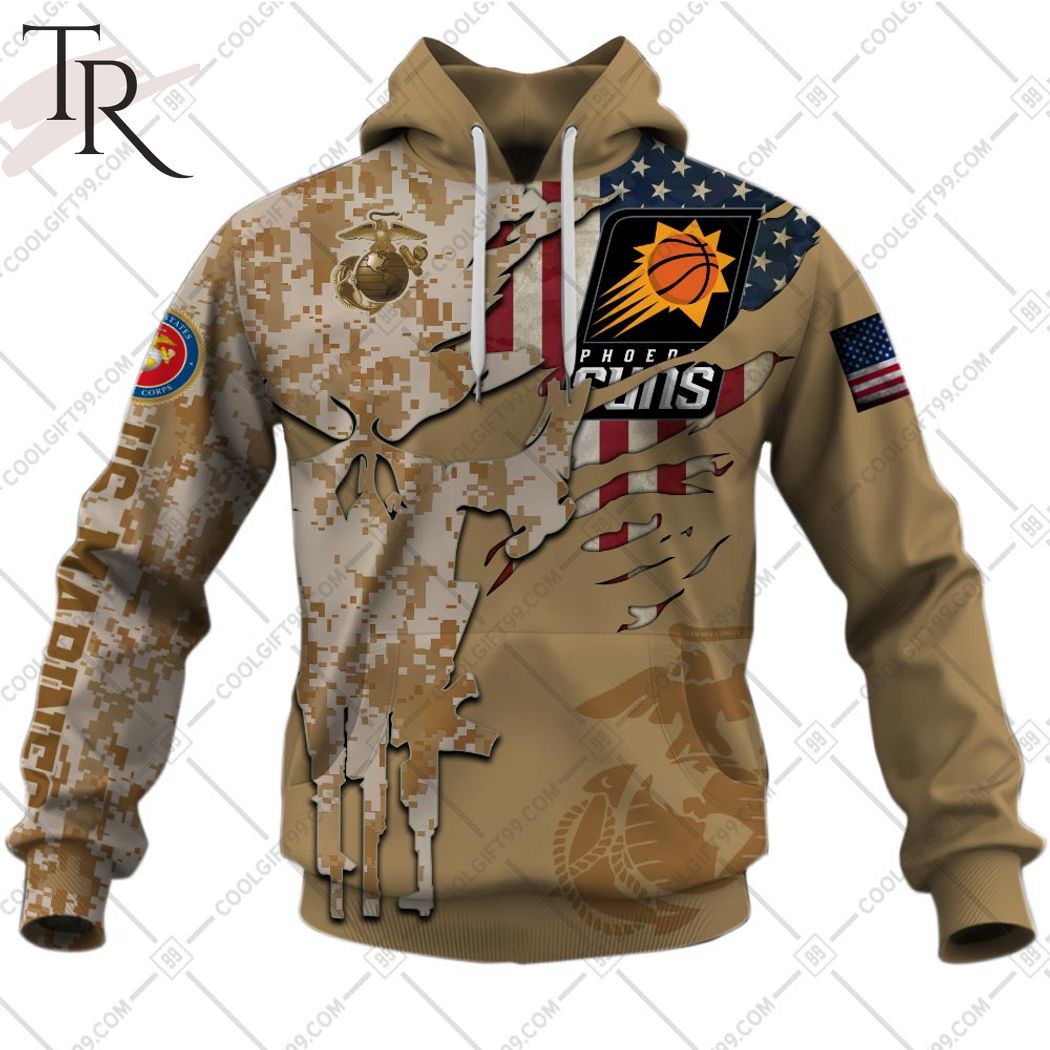NBA Phoenix Suns Marine Corps Special Designs Hoodie