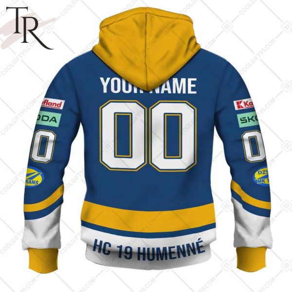 Personalized HC 19 Humenne Jersey Style Hoodie