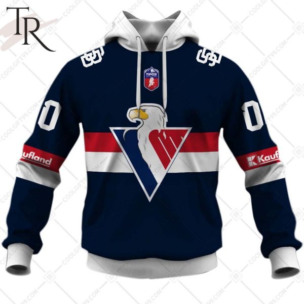 Personalized HC Slovan Bratislava Jersey Style Hoodie