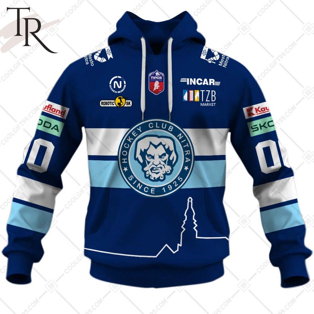 Personalized HK Nitra Jersey Style Hoodie