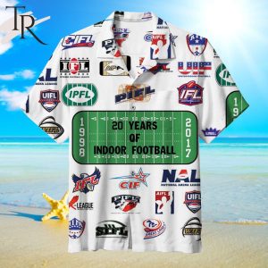 20 years of indoor football Hawaiian Shirt