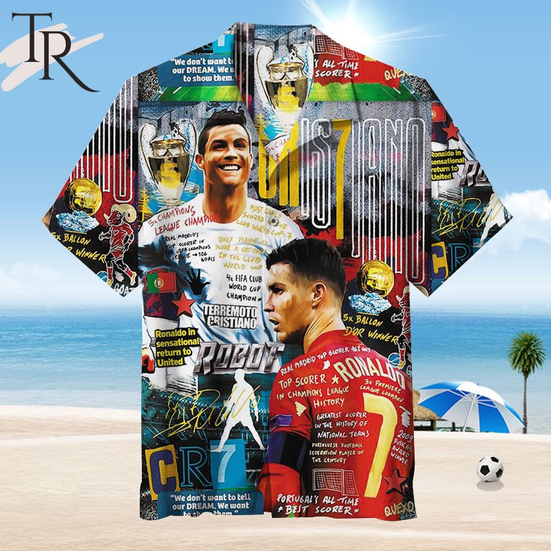 Cristiano Ronaldo Hawaiian Shirt