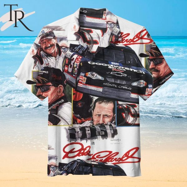 Dale Earnhardt Hawaiian Shirt