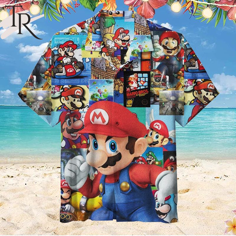 Mario Kart Unisex Hawaiian Shirt