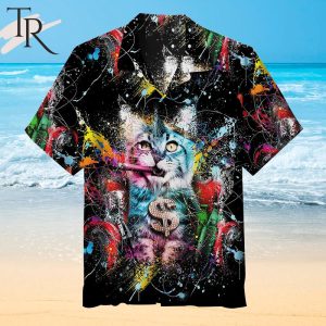 Rock Cat Hawaiian Shirt