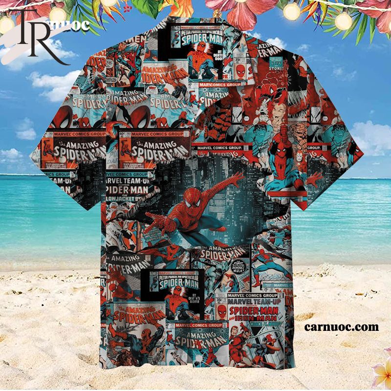 Spider-Man Poster Hawaiian Shirt