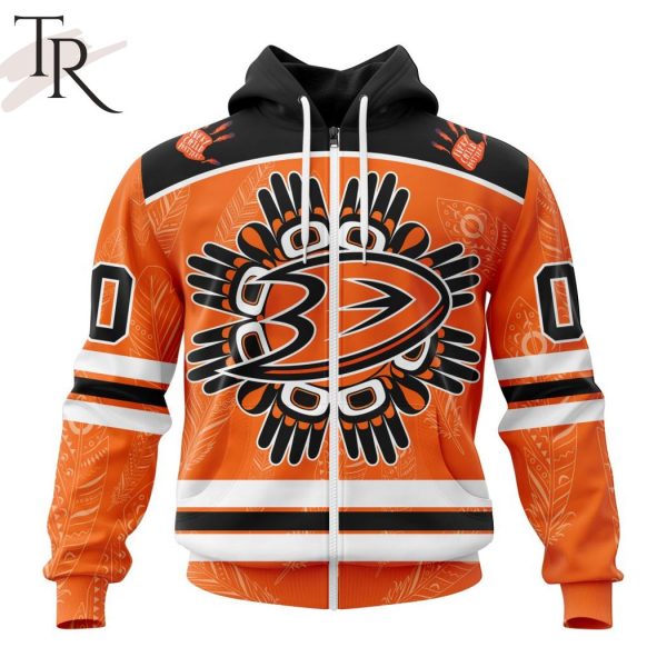 NHL Anaheim Ducks Special National Day For Truth And Reconciliation Design Hoodie