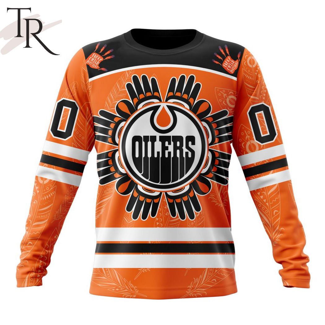 NHL Edmonton Oilers Special National Day For Truth And Reconciliation Design Hoodie