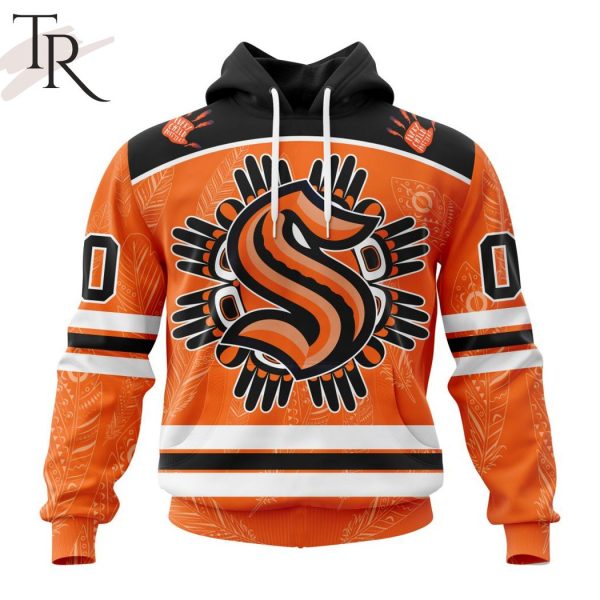 NHL Seattle Kraken Special National Day For Truth And Reconciliation Design Hoodie