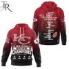 Back To Back Super Bowl Champions 1969 2019 2022 2023 NFL Kansas City Chiefs Red Hoodie