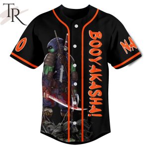 Booyakasha Michelangelo The Last Ronin Custom Baseball Jersey