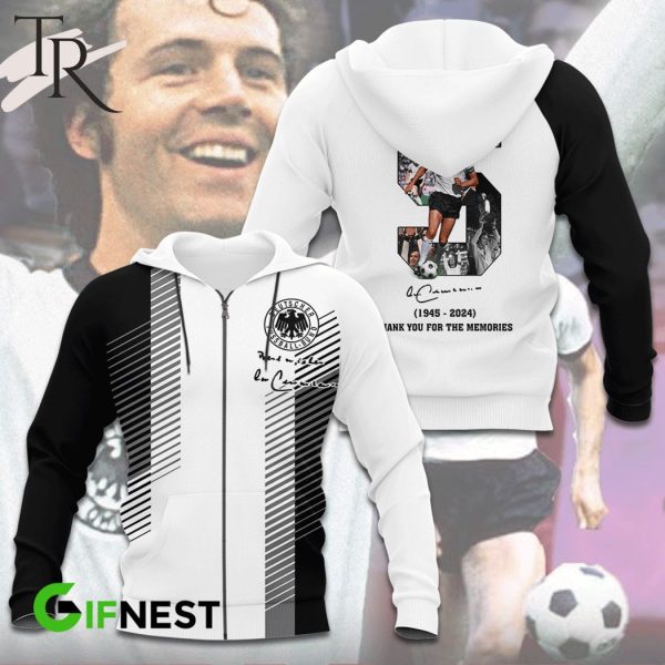 Beckenbauer 1945 – 2024 Thank You For The Memories Hoodie