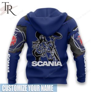 Custom Name Scania Truck Hoodie