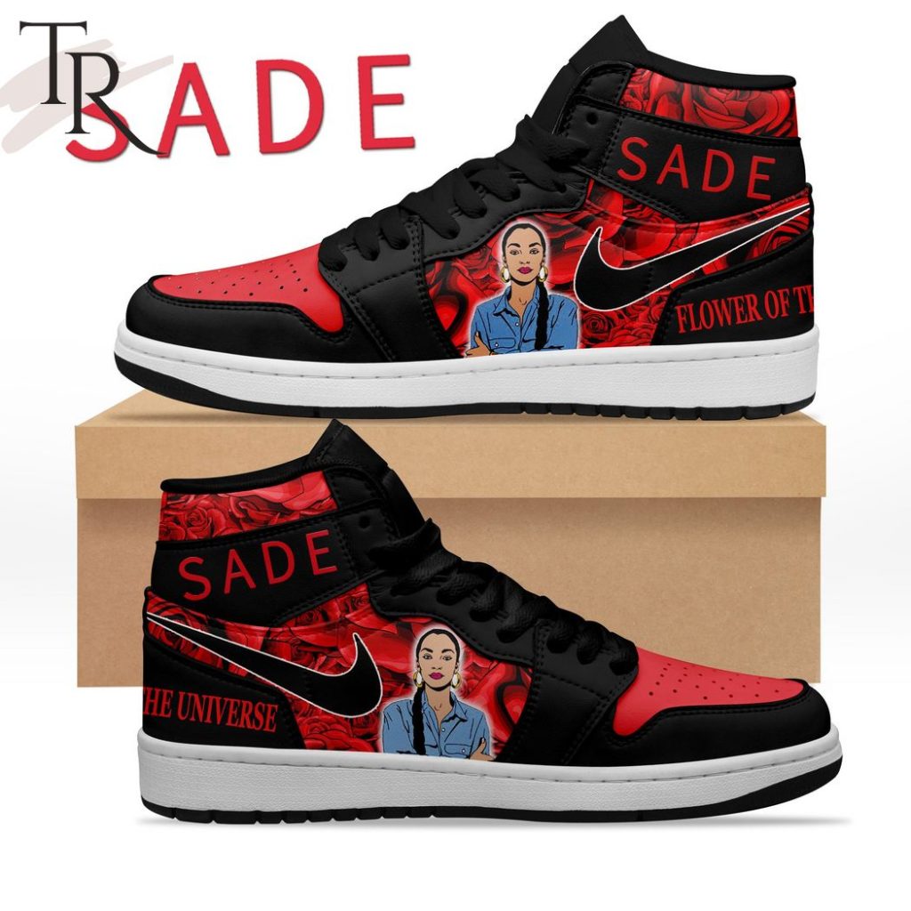 Sade Flower Of The Universe Air Jordan 1, Hightop - Torunstyle