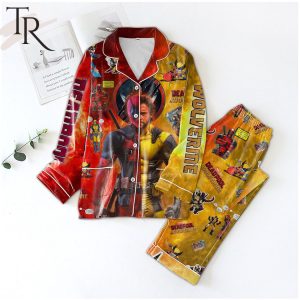 Deadpool Wolverine Pajamas Set