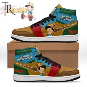 Pinocchio Io Non Dico Bugie Air Jordan 1, Hightop