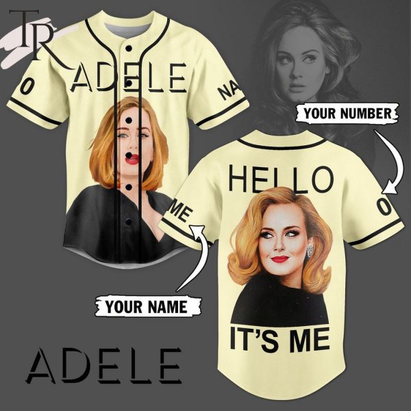 Adele Hello It’s Me Custom Baseball Jersey