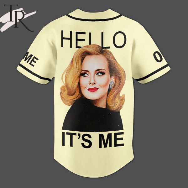 Adele Hello It’s Me Custom Baseball Jersey