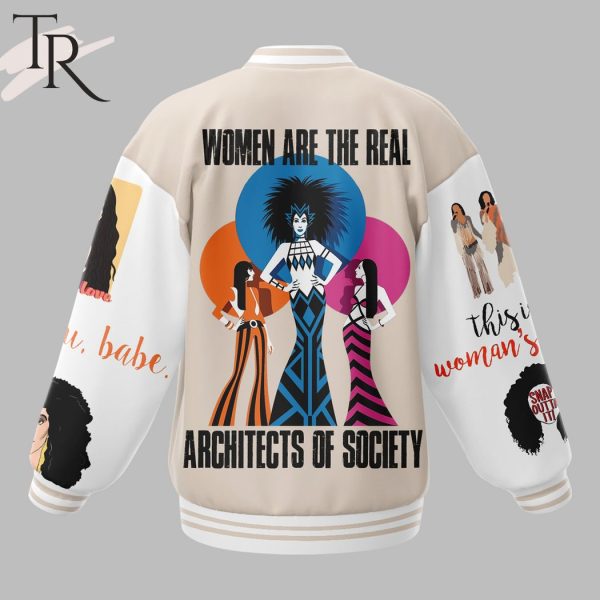 Cher Women Are The Real Architects Of Society Baseball Jacket
