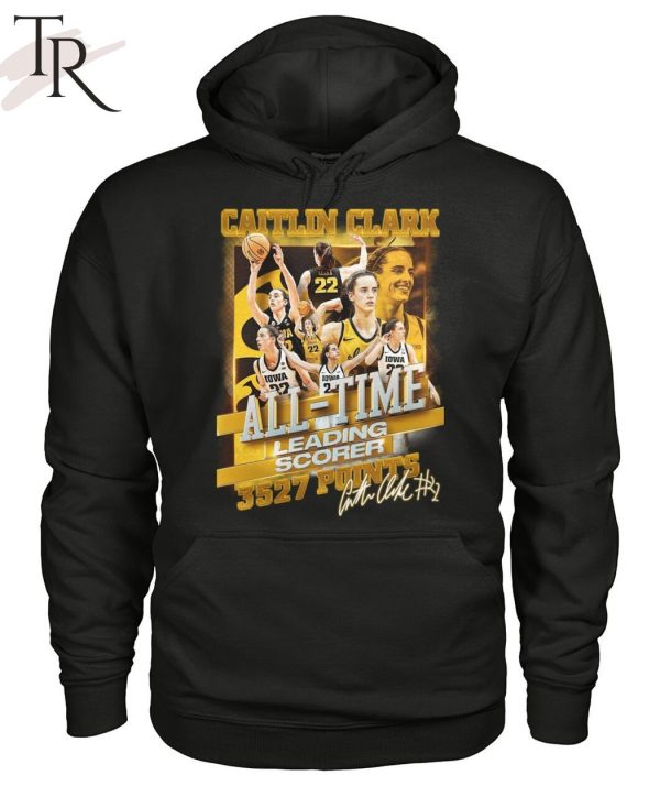 Caitlin Clark All-Time Leading Scorer 3527 Points T-Shirt