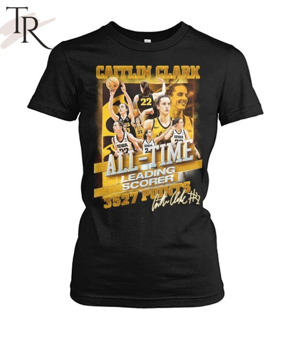 Caitlin Clark All-Time Leading Scorer 3527 Points T-Shirt