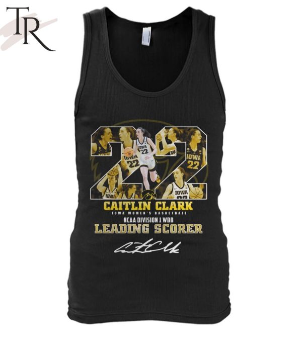 Caitlin Clark Iowa Women’s Basketball NCAA Division 1 WBB Leading Scorer T-Shirt