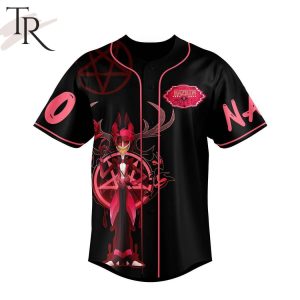 Hazbin Hotel Smile My Dear You Know You’re Never Fully Dressed Without One Custom Baseball Jersey