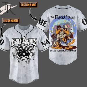 The Black Crowes Shake Your Money Maker Custom Baseball Jersey