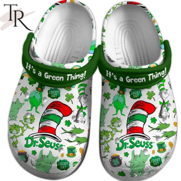 It’s A Green Thing Dr.Seuss Lucky Day Crocs