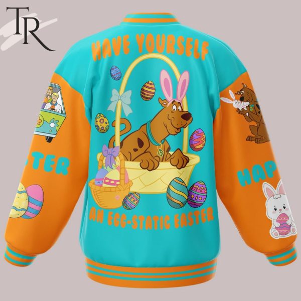 Scooby-Doo Have Yourself An Ecc-Static Easter Baseball Jacket