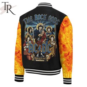 The Rock Gods ACDC Highway To Hell Baseball Jacket
