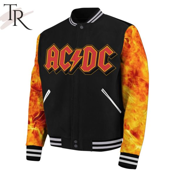 The Rock Gods ACDC Highway To Hell Baseball Jacket