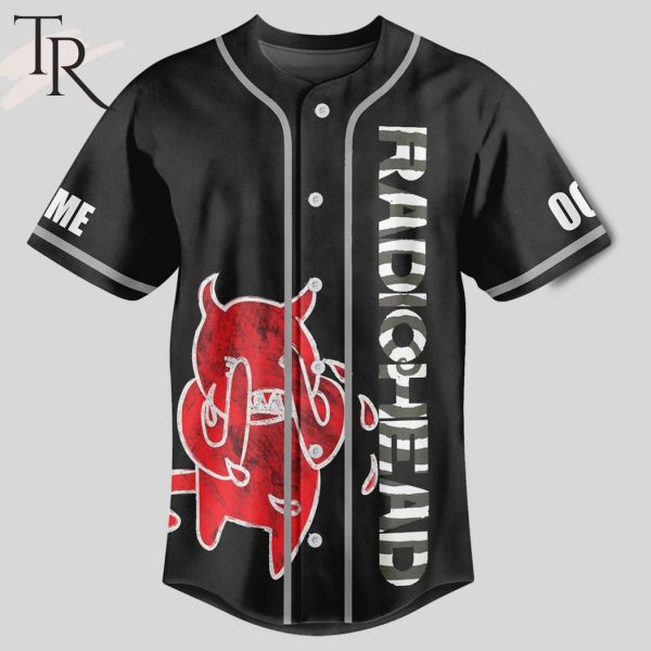 Radiohead I Have A Paper Here That Entitles Me To Fast Track Status Custom Baseball Jersey