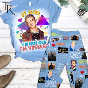 Justin Timberlake JT Girl I’m Not Old I’m Vintage Pajamas Set