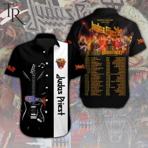 Judas Priest Invincible Shield Tour Europe 2024 Hawaiian Shirt