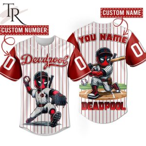 Deadpool Custom Baseball Jersey