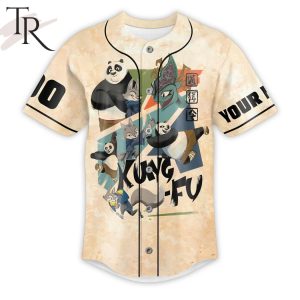 Kung Fu Panda 4 Custom Baseball Jersey
