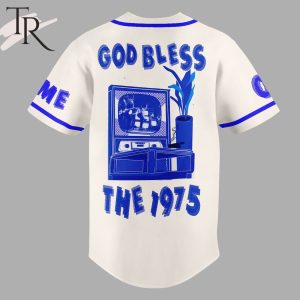 The 1975 God Bless Custom Baseball Jersey