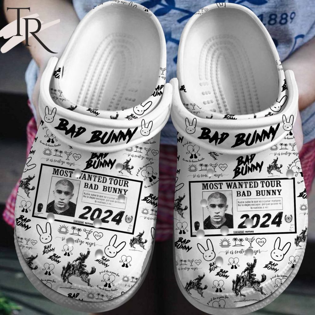 Bad Bunny Most Wanted Tour 2024 Crocs Torunstyle