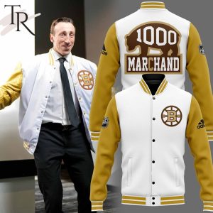 Limited Edition Boston Bruins Marchand 1000 Baseball Jacket