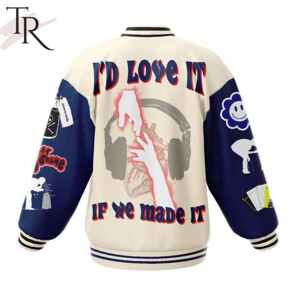 The 1975 I’d Love It If We Made It Baseball Jacket