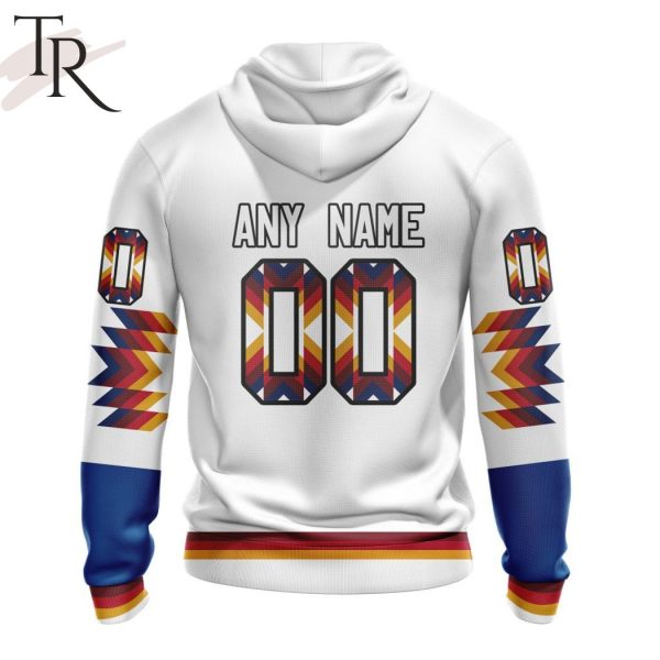 AHL Bridgeport Islanders Special Design With Native Pattern Hoodie