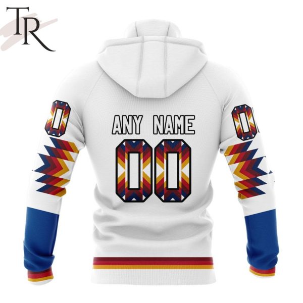 AHL Bridgeport Islanders Special Design With Native Pattern Hoodie