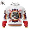 AHL Charlotte Checkers Special Design With Native Pattern Hoodie