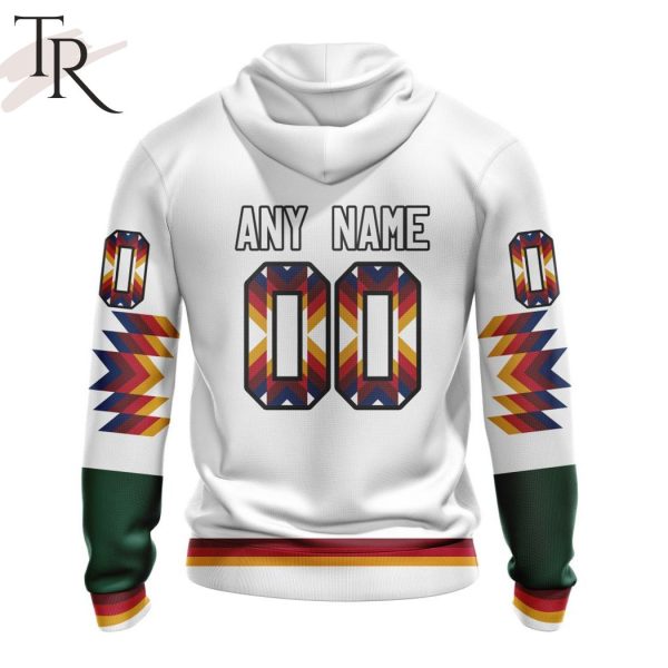 AHL Iowa Wild Special Design With Native Pattern Hoodie